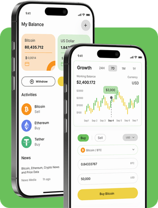 Bitlarocy trading platform with live market data